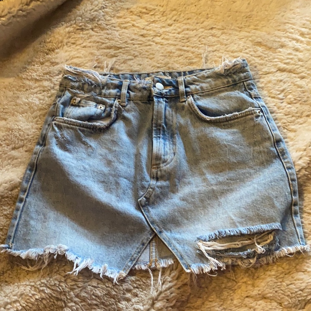 Denim, M skirt